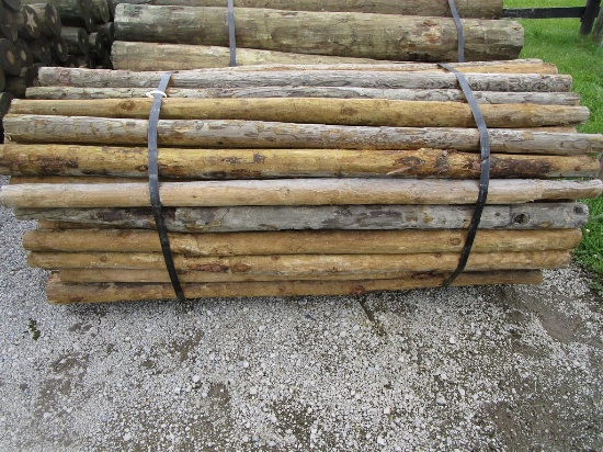 3X7 WOOD POST APPROX 100