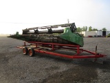 JOHN DEERE 220 GRAIN TABLE W CART