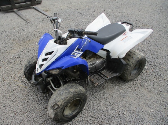 BLUE FOUR WHEELER AS-IS