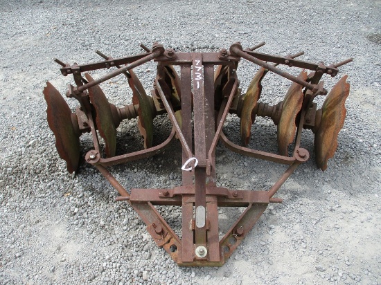 KING 3PT 8 BLADE BOG DISC