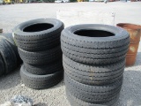 8) 285/60 R20 FIRESTONE TRANSFORCE AT TIRES