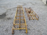 YELLOW 16' HAY ELEVATOR W/8 EXTENSION