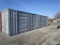 40' HIGH CUBE CONTAINER W 2 SIDE DOORS AND END DOOR