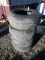 4 USED 11L-15 IMPLEMENT TIRES