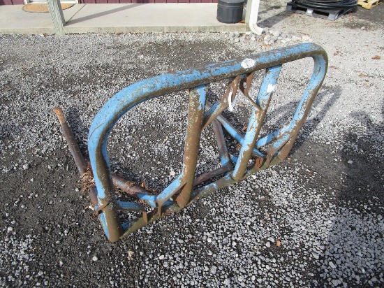BLUE 3PT BALE FORK