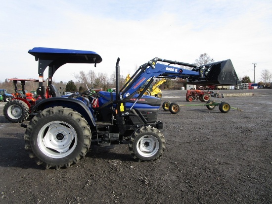 FARMTRAC 6050E TRACTOR W LOADER