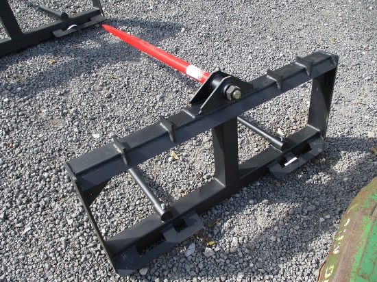 SKIDSTEER MOUNT BALE SPEAR