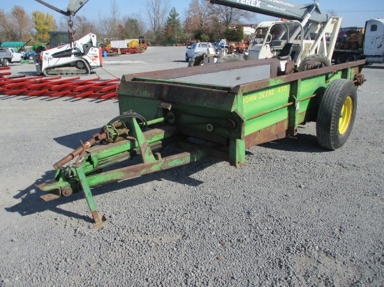 JOHN DEERE 450 HYDRA PUSH MANURE SPREADER
