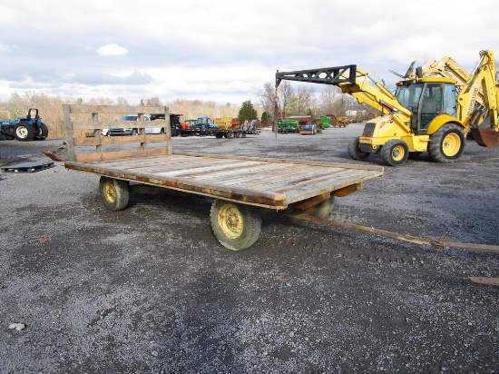 16' WAGON FLAT ON JD GEAR