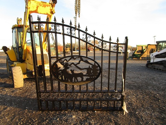 14' BI-PARTING DRIVEWAY GATES