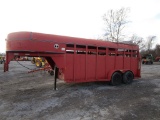 CORNPRO SG16 GOOSENECK LIVESTOCK TRAILER