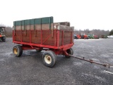 HEIDER RED DUMP WAGON