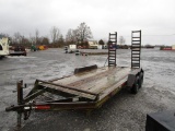 16' BUMPER HITCH TRAILER