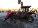 MASSEY FERGUSON 4355 TRACTOR W LOADER