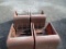 4) HIQUAL TILT OUT FEEDERS