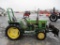 JOHN DEERE 750 TRACTOR W FRONT BLADE