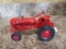 FARMALL SUPER A TOY TRACTOR
