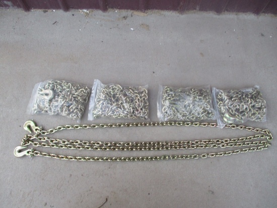 5) GRADE 70 CHAIN SLING 16'