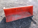 KUBOTA PIN ON LOADER BUCKET 5'