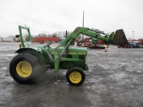 JOHN DEERE 950 TRACTOR W JD75 LOADER
