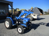 NEW HOLLAND TC30 TRACTOR W LOADER