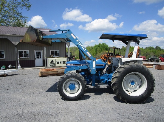 FORD 4610 W FORD 7309 LOADER