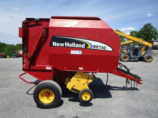 NEW HOLLAND BR740 RD BALER W ALARM