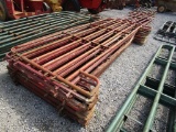 10) USED CORAL PANELS RED