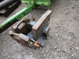 3 KUBOTA WEIGHT AND 1 BRACKET