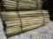 100) 3X7 WOOD FENCE POST