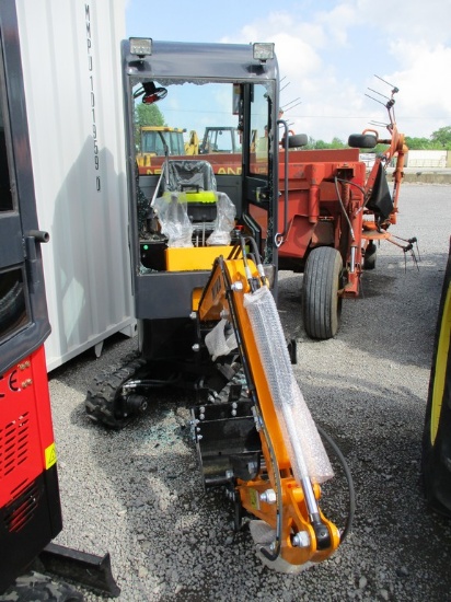 MIVA VA13C MINI EXCAVATOR YELLOW