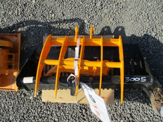 MINI EXCAVATOR RAKE