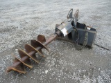 BOBCAT POST HOLE DIGGER