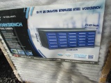 STEELMAN 10' 25 DRAWERS BLUE WORK BENCH