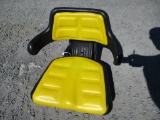 YELLOW TRACTOR SEAT