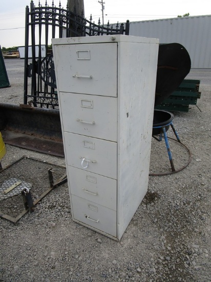 5 DRAWER METAL CABINET