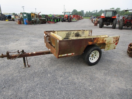 FENCING TRAILER W BARBWIRE
