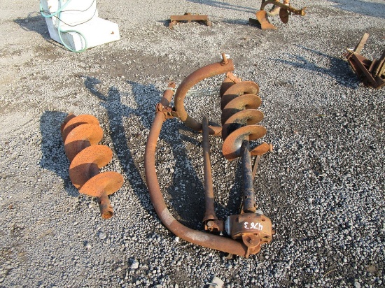 3PT POST HOLE DIGGER WITH EXTRA AUGER BIT