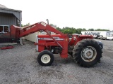 MASSEY FERGUSON 255 W MF 236 LOADER