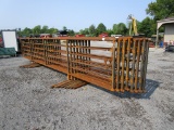 8) 24' FREESTANDING CORRAL PANELS