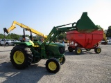 JOHN DEERE 5045D TRACTOR W JD 512 LOADER