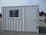 STORAGE CONTAINER W MAN DOOR