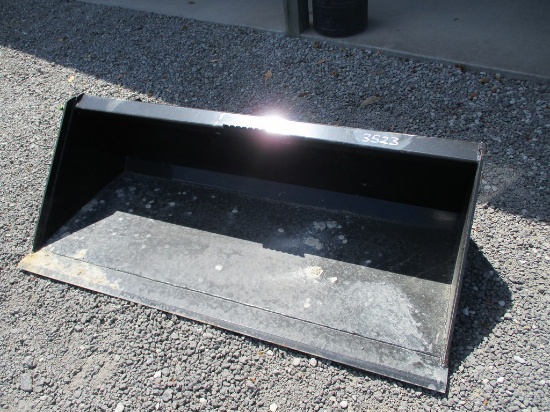 UNUSED 66" SS MOUNT BUCKET