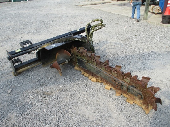 CAT 196 SKIDSTEER TRENCHER