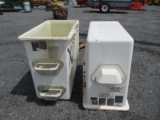 2) MANLIFT BUCKETS