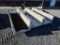 3) CONCRETE BUNK FEEDERS 8'