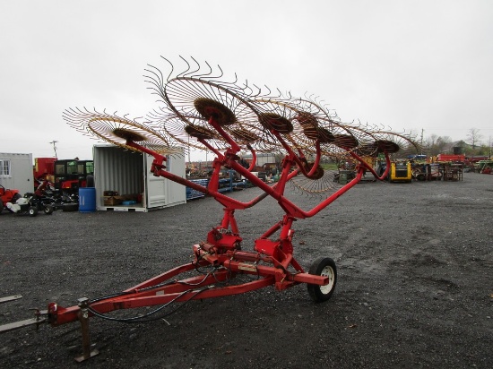 RED 10 WHEEL V-RAKE