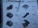 MIVA 9 PIECE MINI X ATTACHMENT SET