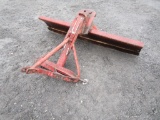 RED 3PT GRADER BLADE
