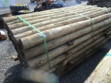 APPROX 72) 4X8 FENCE POST